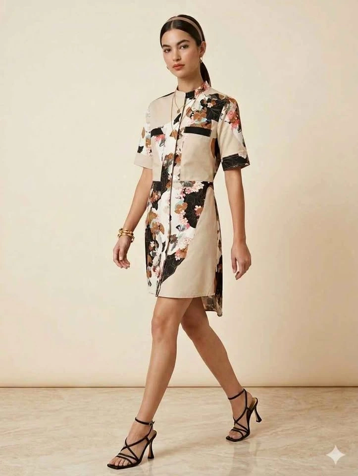 3.1 Phillip Lim Japanese Floral print Dress