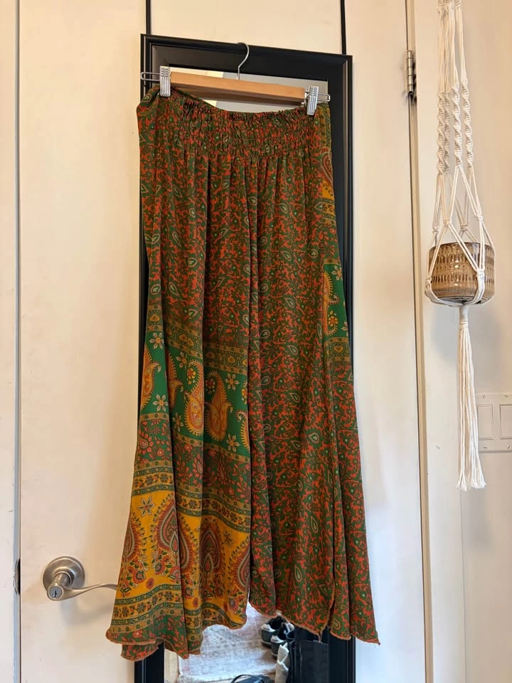 Boho Paisley Wide Leg Pants - photo 2