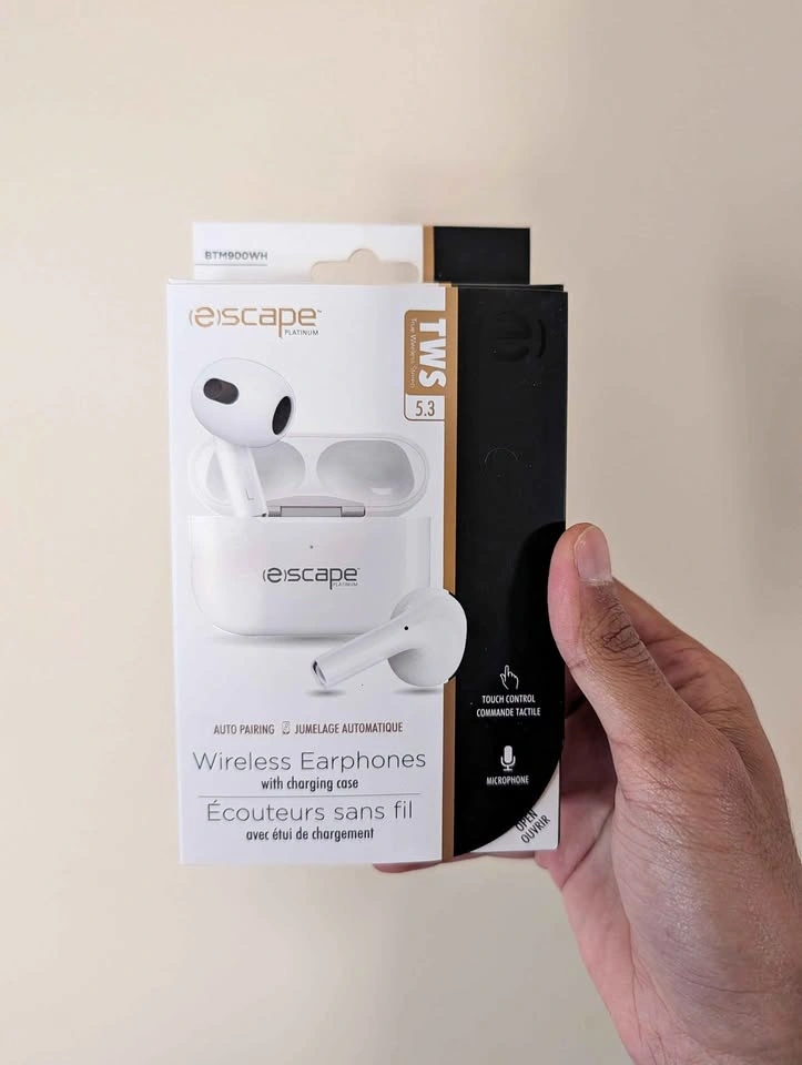 Escape Platinum WIRELESS EARBUDS | BRAND NEW | FOR SALE