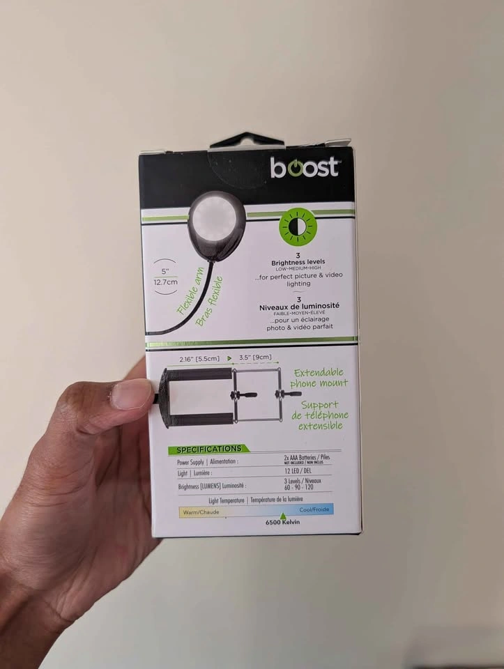 Phone TRIPOD Stand with Light - photo 2