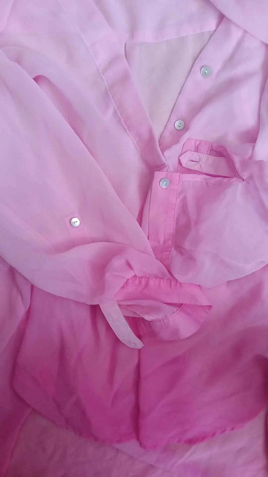 Denver Hayes Pink Ombre Blouse L/G - photo 5
