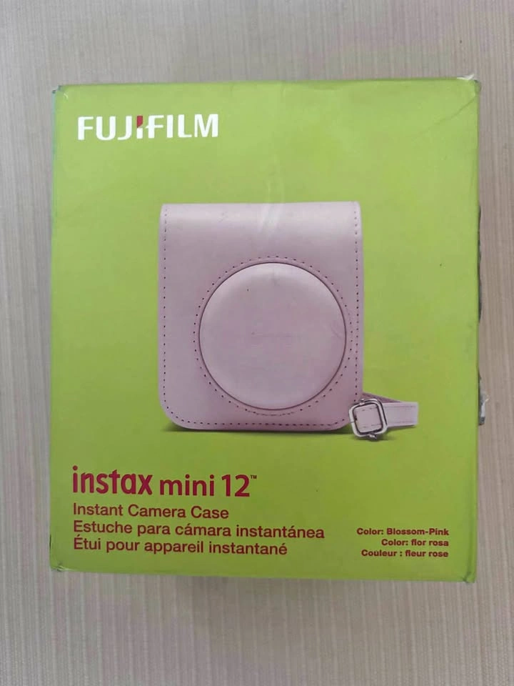 Fujifilm Instax Mini 12 Instant Camera Case Blossom-Pink