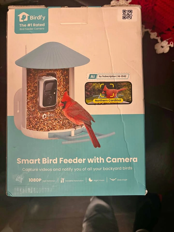 Birdfy Smart Bird Feeder with Camera