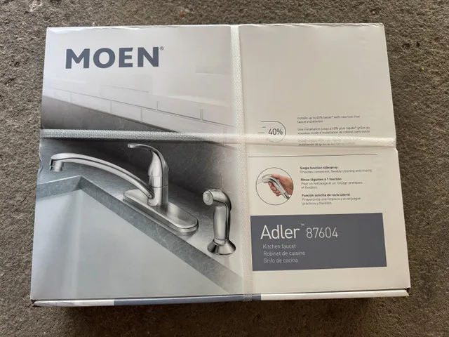 Moen Kitchen Faucet (NEW) thumbnail