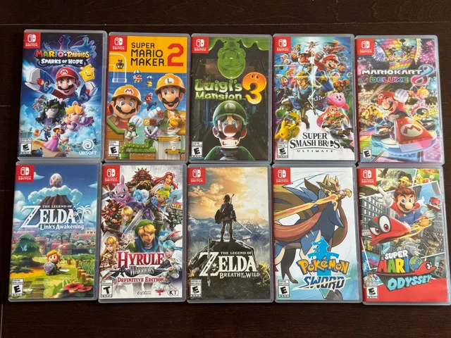 Nintendo Switch Games thumbnail