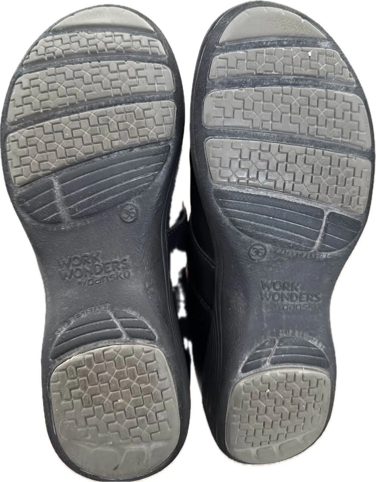 Dansko Work Wonders Black Clogs – Comfort Nursing Shoes Size 36 - photo 4