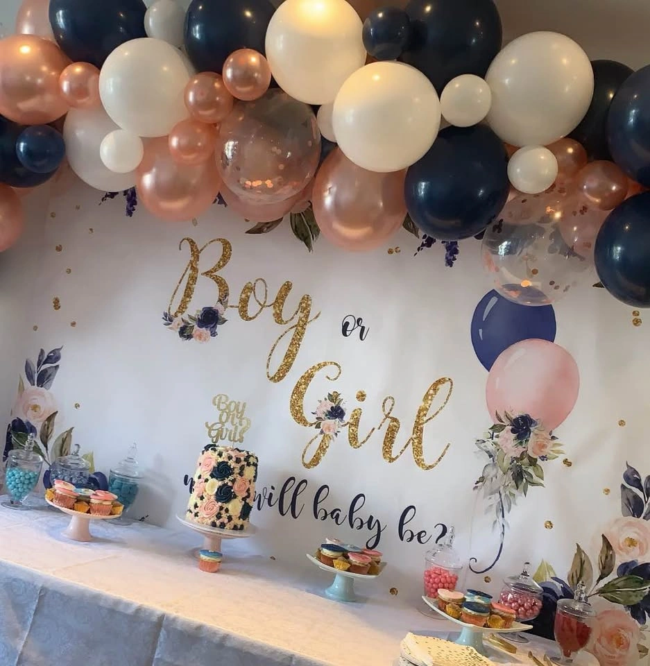 PRICE DROP 🔥 XL Gender Reveal Backdrop - photo 3