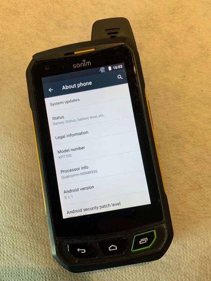 Mobile Cell Phone Sonim XP7700 Ultra-Rugged 16GB LTE Android - photo 4