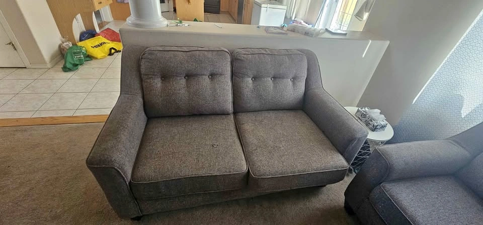 Moving sale - Tilley Loveseat - Taupe
