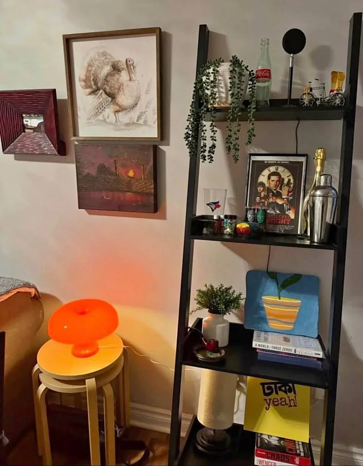 4-Tier Ladder Shelf / Bookcase