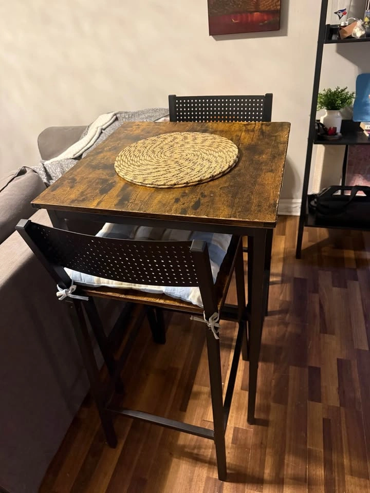 Dining Table Set with 2 Chairs - photo 2