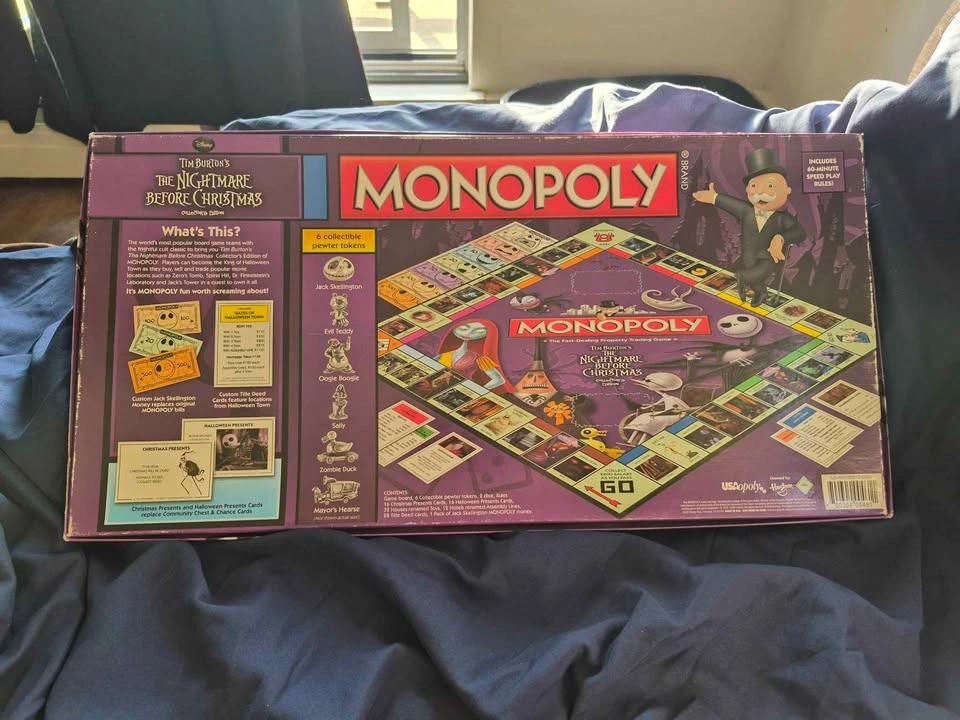 Monopoly Nightmare before Christmas - photo 2