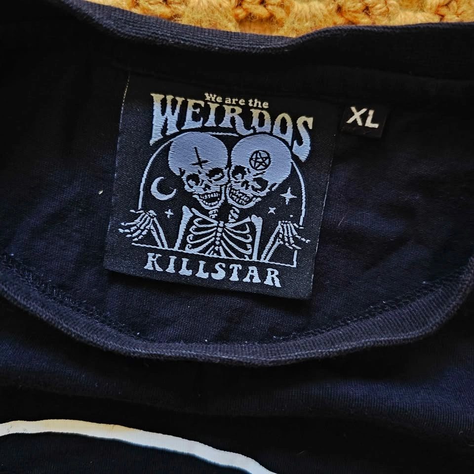 Killstar Womens XL Mortale Est Graphic Tee - photo 5