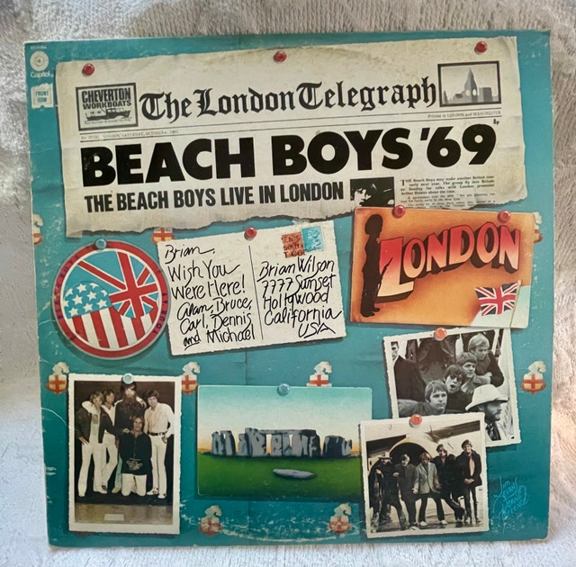 VG+ The Beach Boys – Beach Boys '69: Live In London Vinyl LP