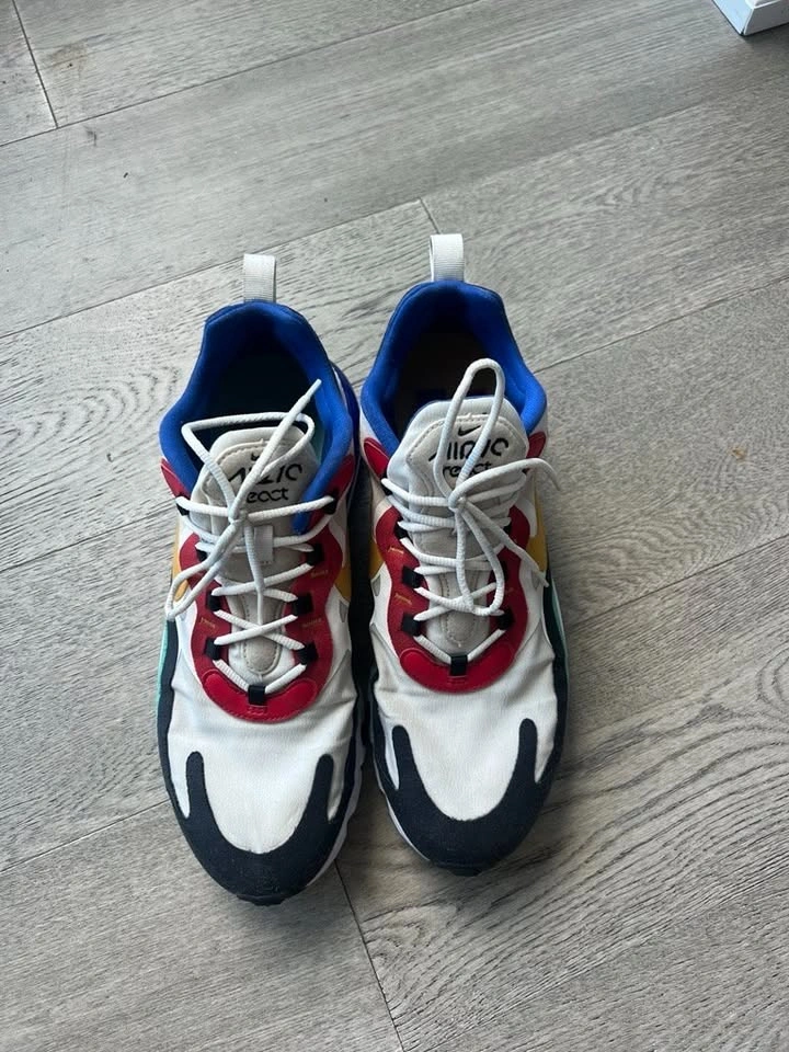 Nike Air Max 270 React "Bauhaus" Multicolor Men's Size 10.5 - photo 2