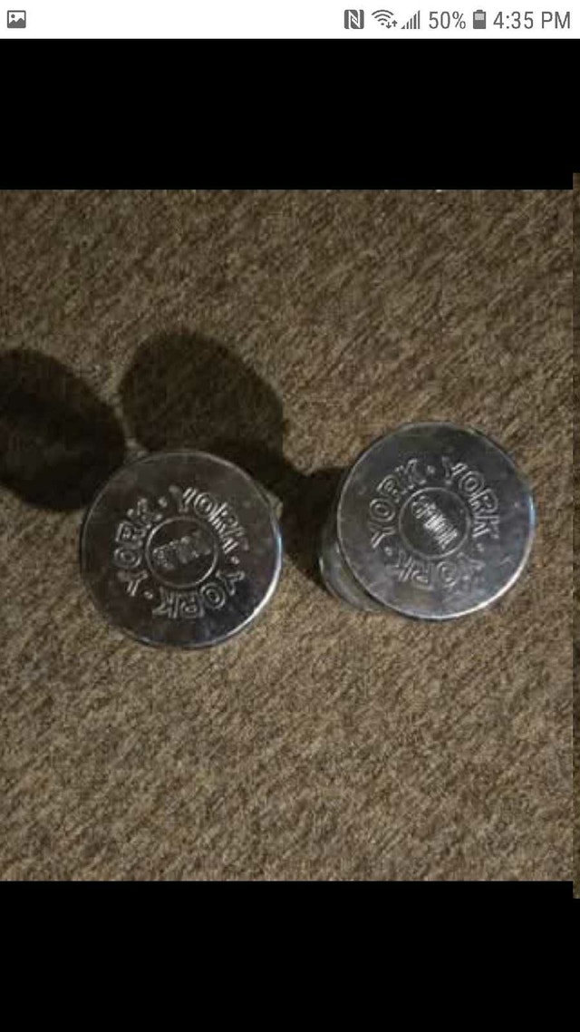York Chrome Dumbells Pair - photo 2