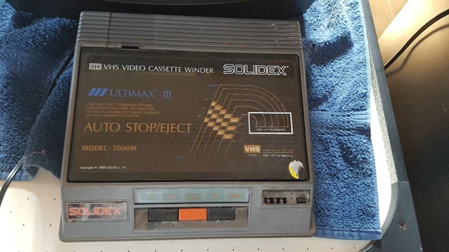 Collector Solidex VHS autorewind/ stop & eject