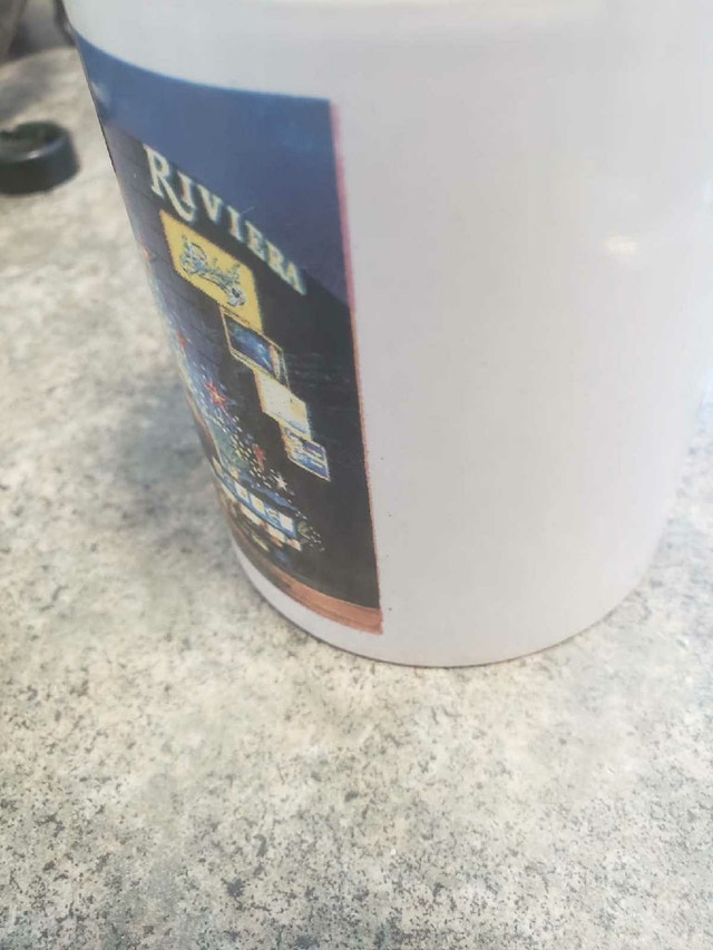 Vintage Riviera Hotel & Casino Las Vegas Souvenir Mug - Rare - photo 2