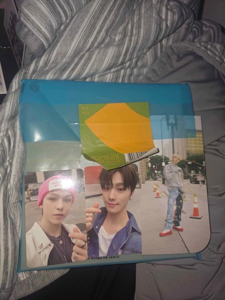K-pop Merch: Seventeen Albums and Stray Kids Items - photo 3
