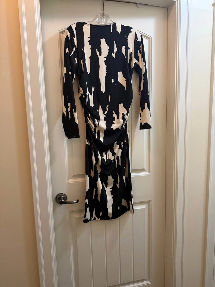 Dress Black and White Print - photo 2
