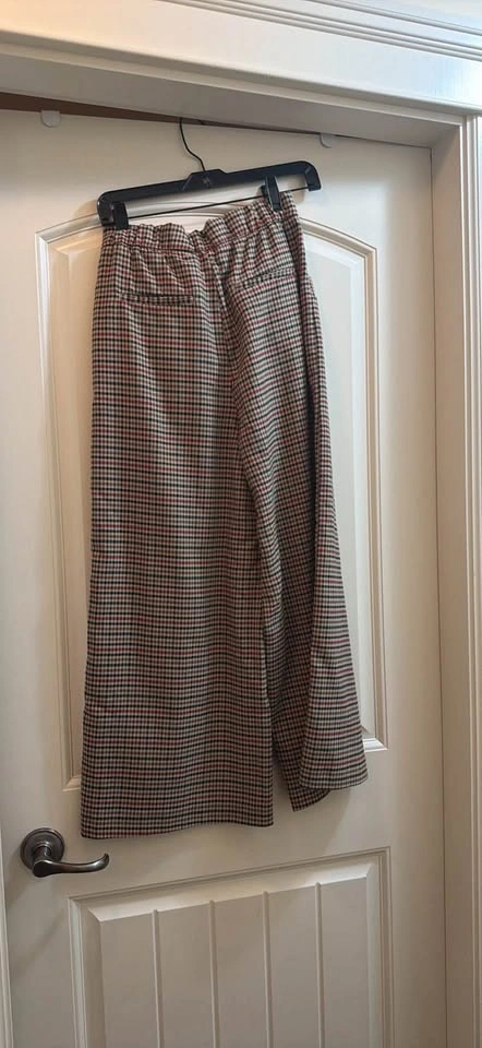 Zara Plaid High Waist Pants - photo 3