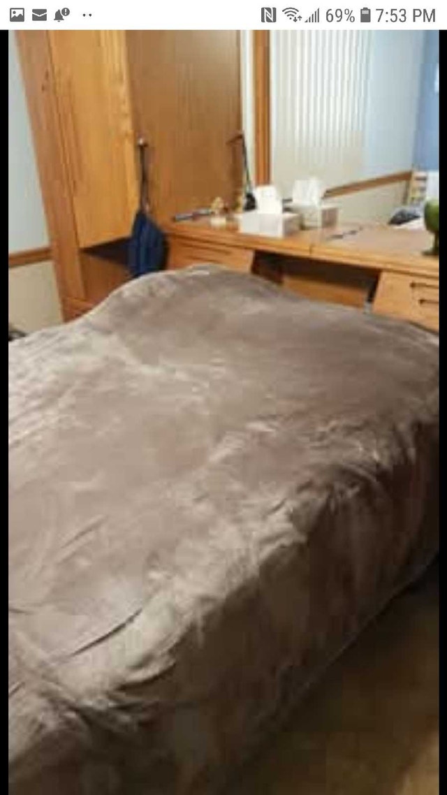 Headboard wall unit, builtin nightstands, and mirrors - photo 4