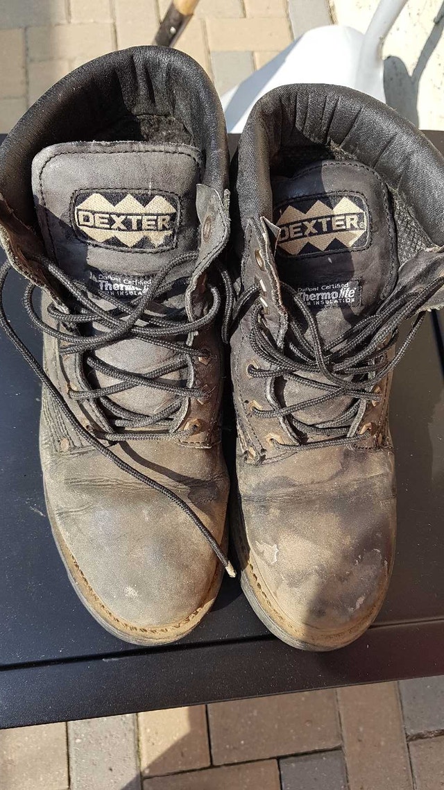 Dexter hiking boots in good condition size 8 millwoods pickup - photo 2