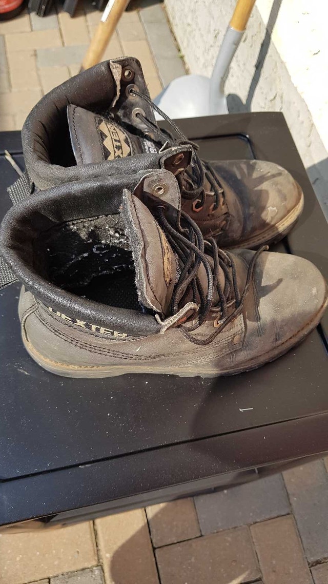 Dexter hiking boots in good condition size 8 millwoods pickup - photo 3