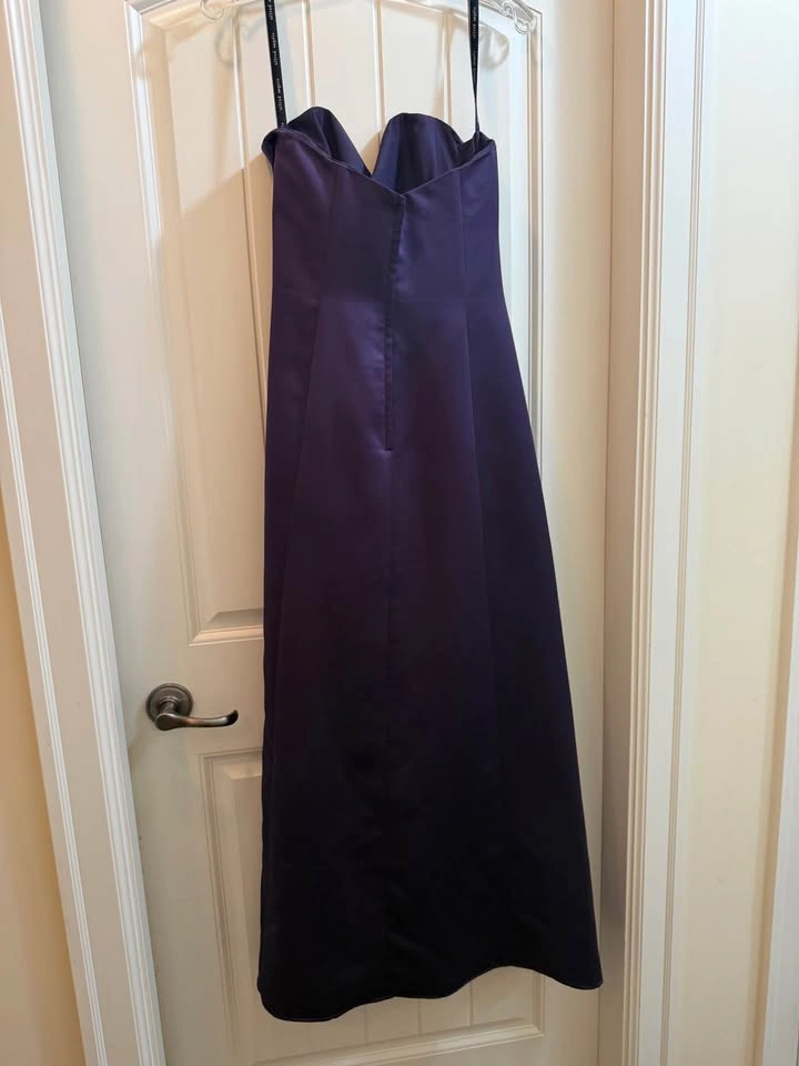 Bridesmaid Dress Eggplant/Plum Colour - photo 2