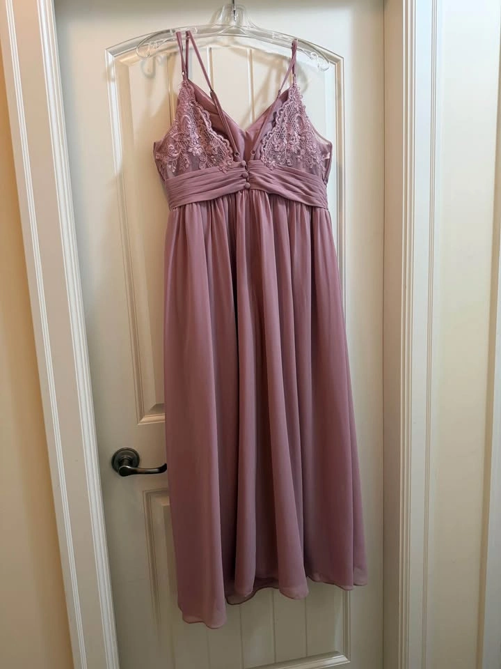 Dusty Rose Bridesmaid Dress - photo 2