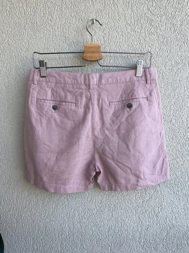 Size 29, Club Monaco Jax Fit Cotton Linen Tailored Shorts - photo 3