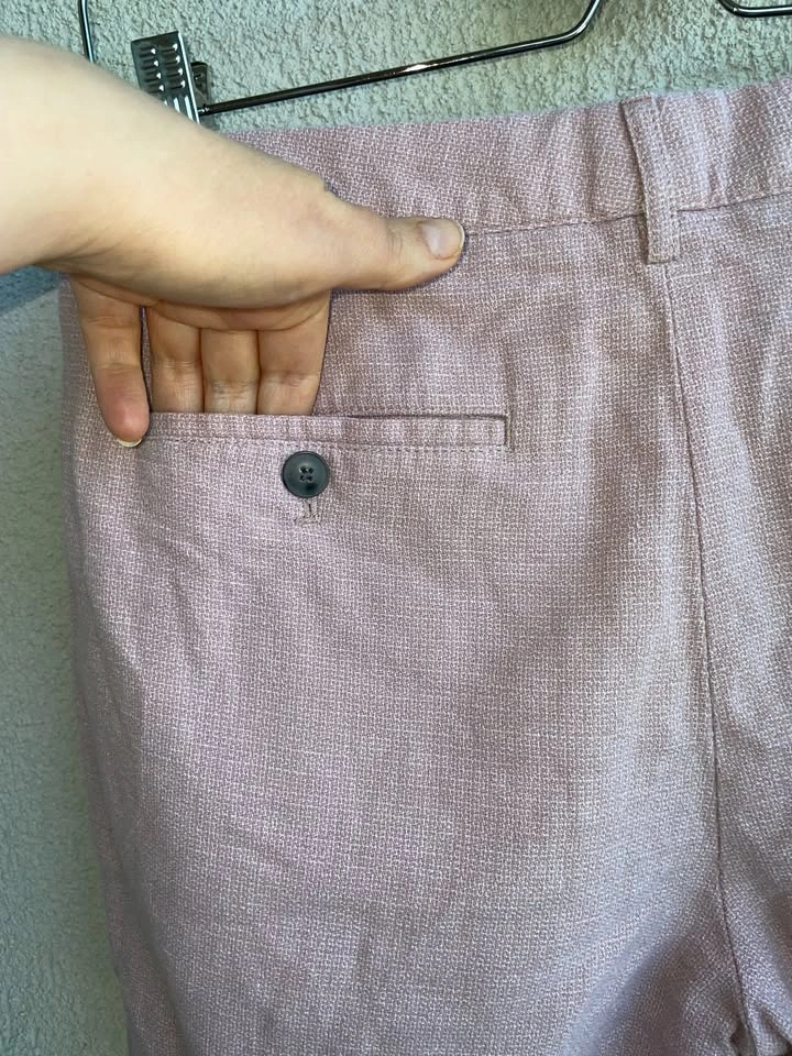 Size 29, Club Monaco Jax Fit Cotton Linen Tailored Shorts - photo 4