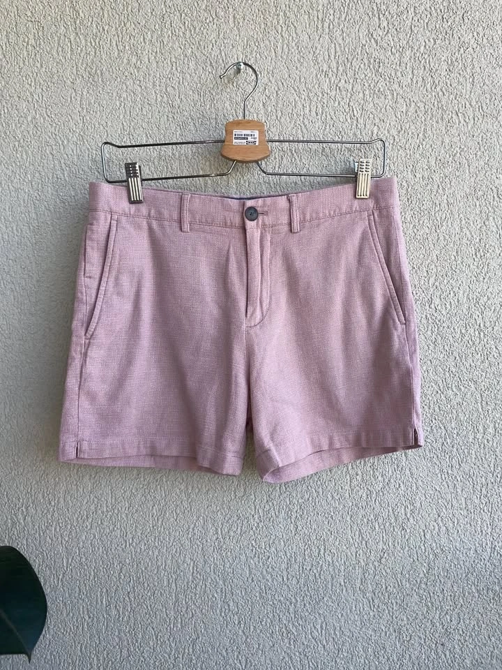 Size 29, Club Monaco Jax Fit Cotton Linen Tailored Shorts - photo 5