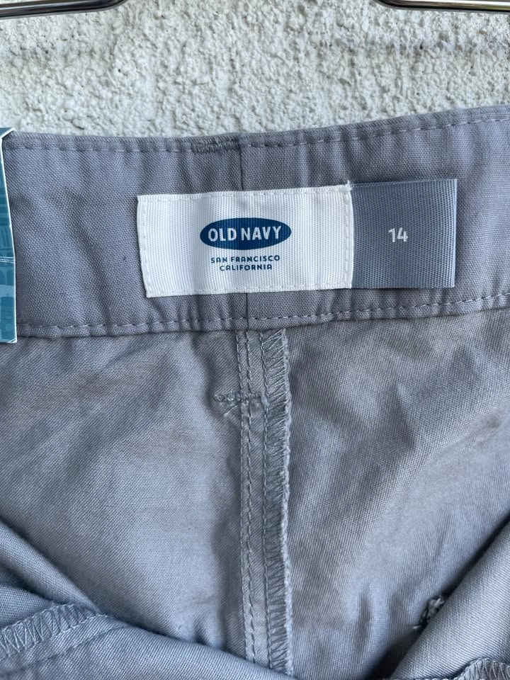 Size 14, New, Cotton Stretch Chino Shorts - photo 3