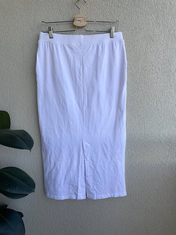 Size L, Zara Cotton Midi Pencil Skirt - photo 2