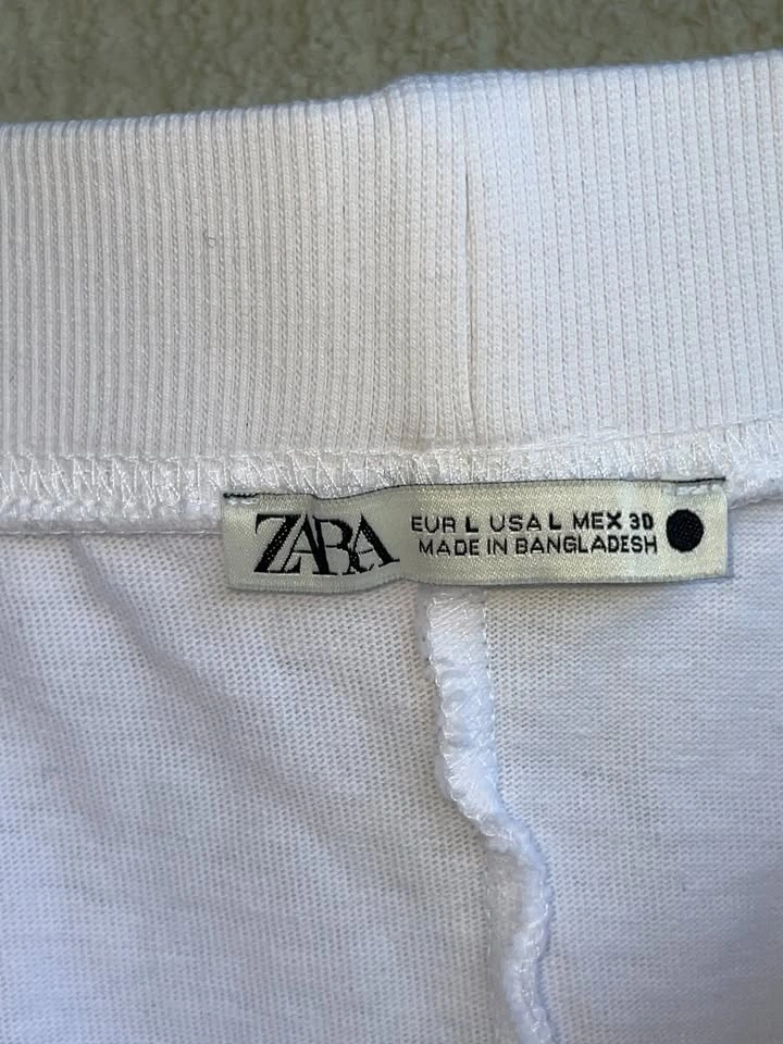 Size L, Zara Cotton Midi Pencil Skirt - photo 4