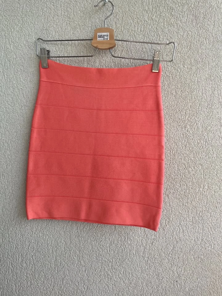 Size S/P, Bebe Rayon Blend Bandage Bodycon Skirt - photo 2