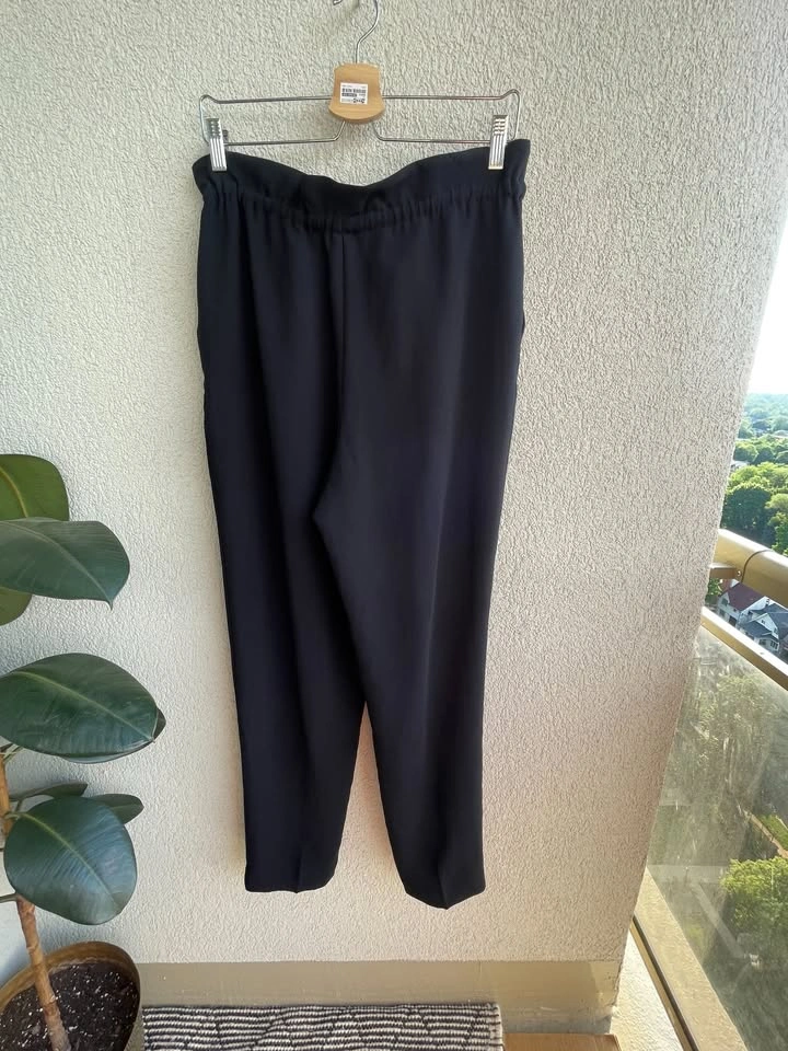 Size M, Wilfred High Rise Tapered Paperbag Pants - photo 3