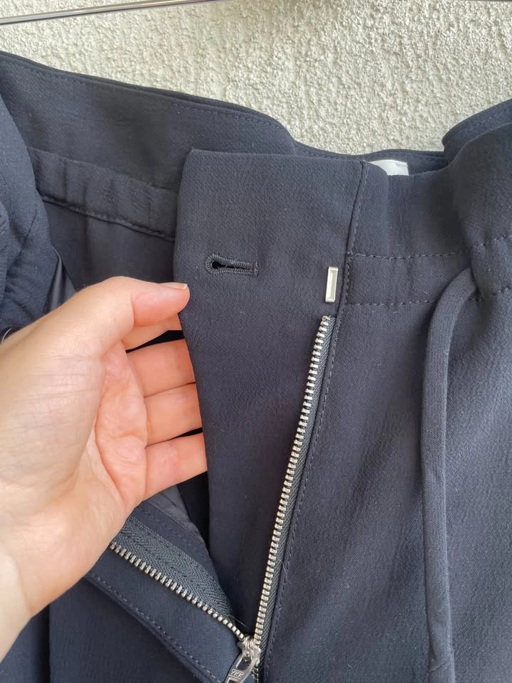 Size M, Wilfred High Rise Tapered Paperbag Pants - photo 5
