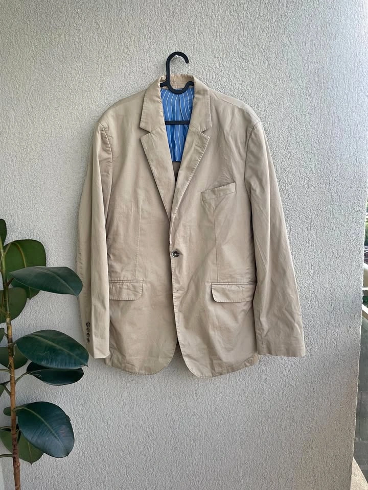 Hackett London Cotton Stretch Jacket Size 42R