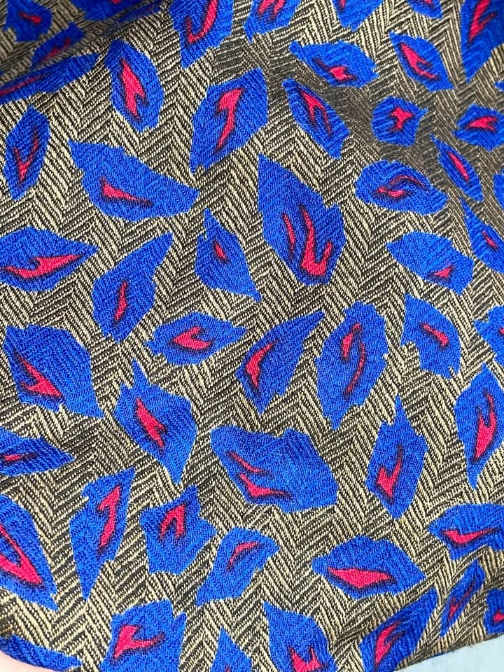 Size 38, Wool Pencil Midi Skirt Lined Vintage Style - photo 5