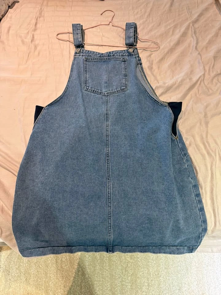 Denim Jumper Dress