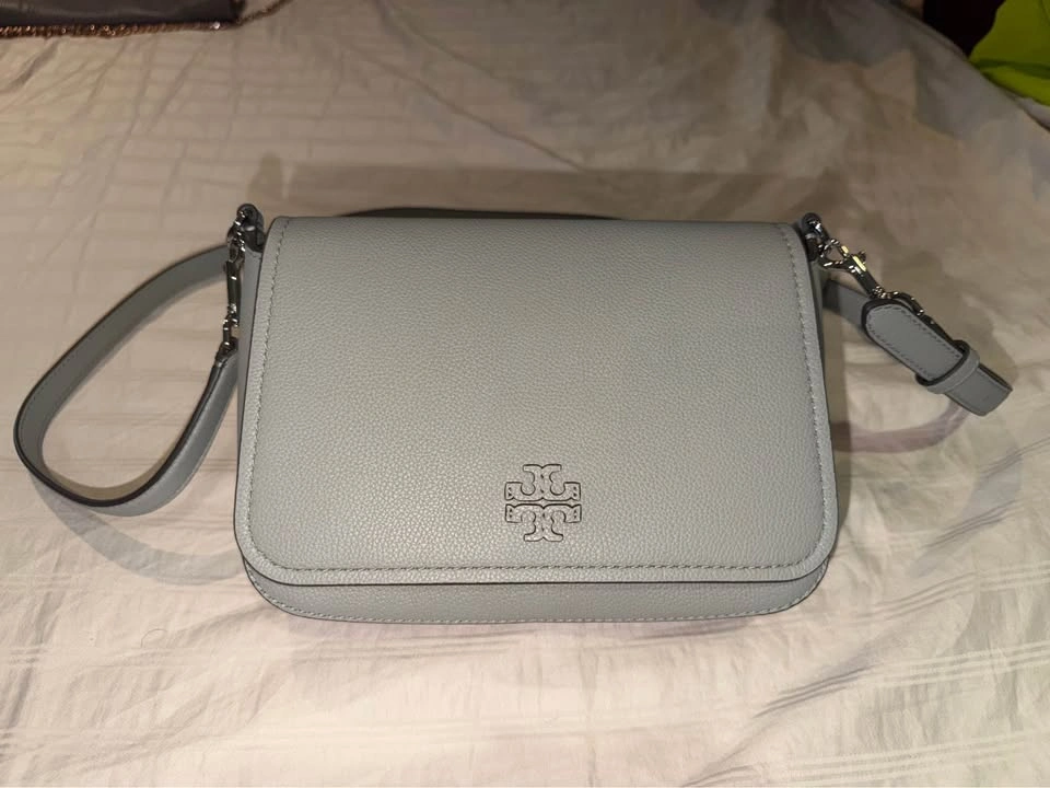 Tory Burch Thea Crossbody Bag in Misty Cloud - photo 2