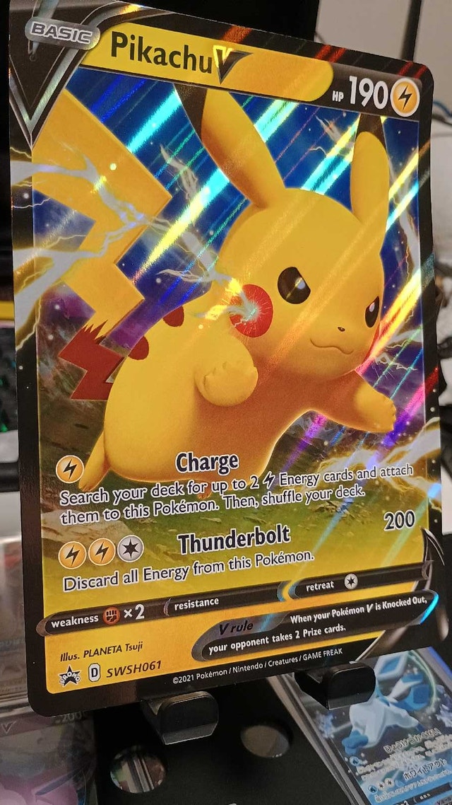 Oversized Pikachu V