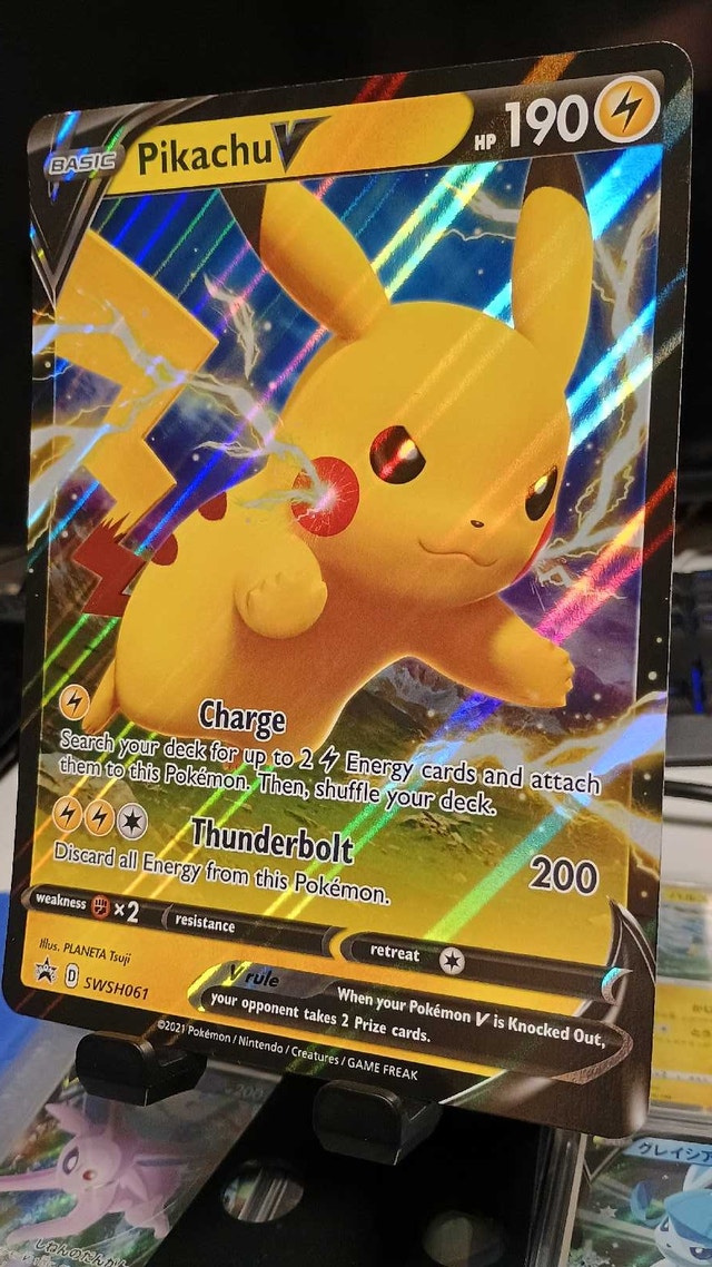 Oversized Pikachu V - photo 2