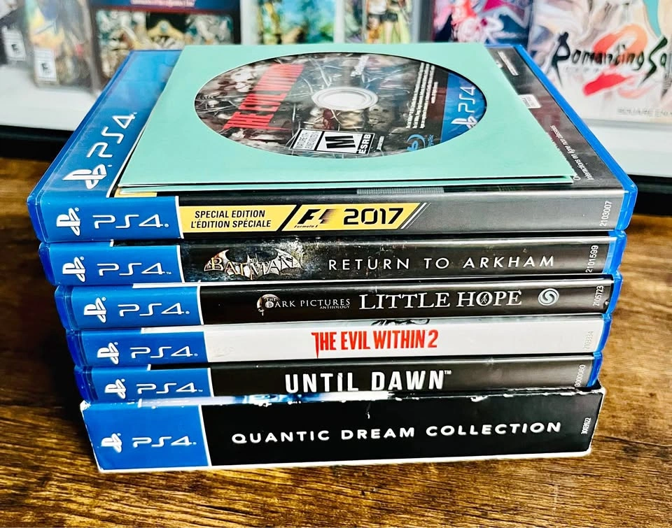 Video Games - PlayStation 4 Mixed Lot (9) Games - PS4