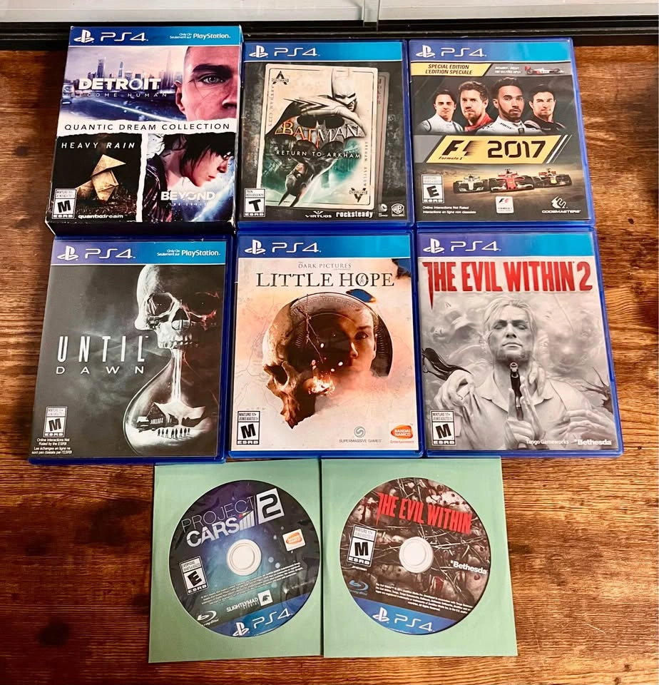Video Games - PlayStation 4 Mixed Lot (9) Games - PS4 - photo 2