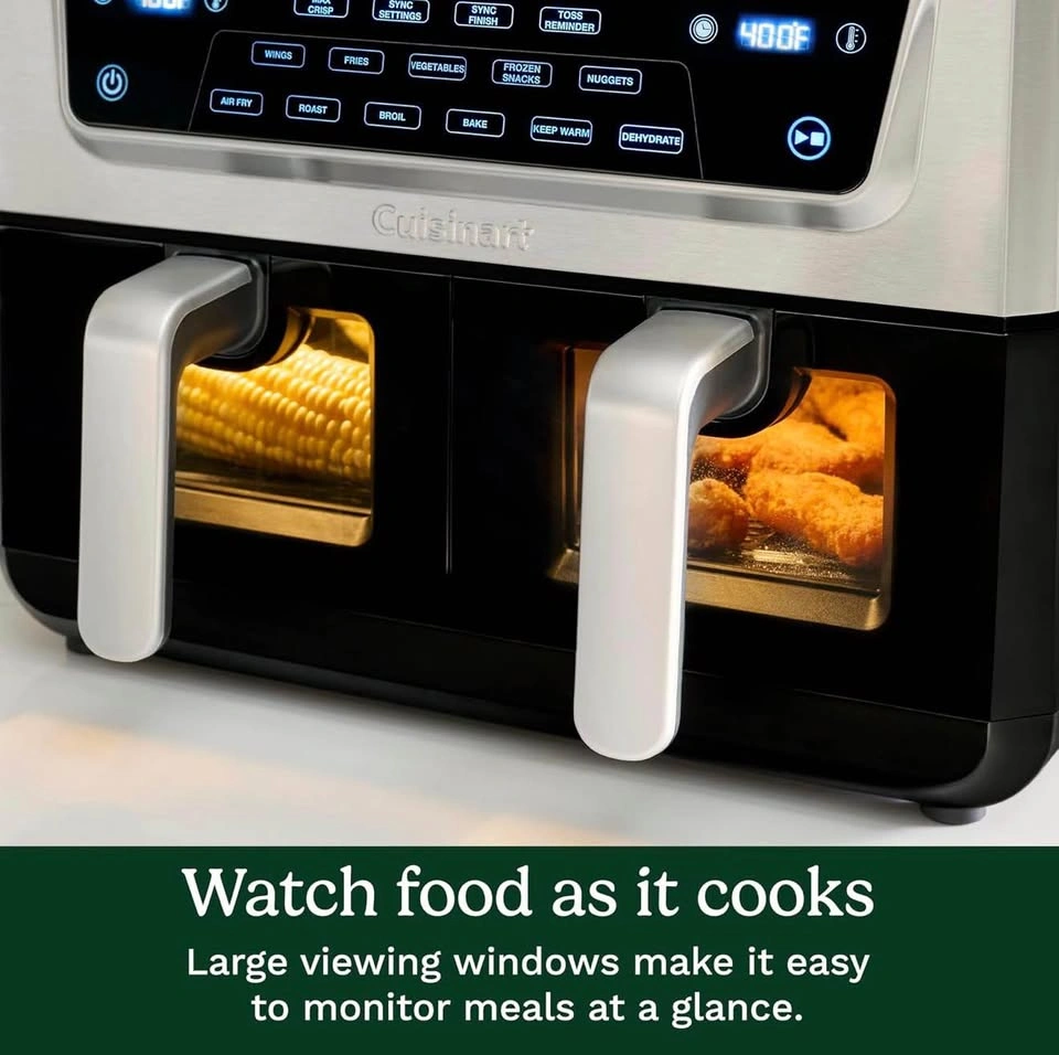Cuisinart Dual Basket Air Fryer 11 Qt - Brand New in Box - photo 3