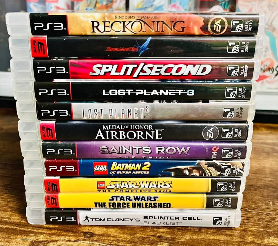 Video Games - PlayStation 3 Mixed Lot (11) Games - PS3
