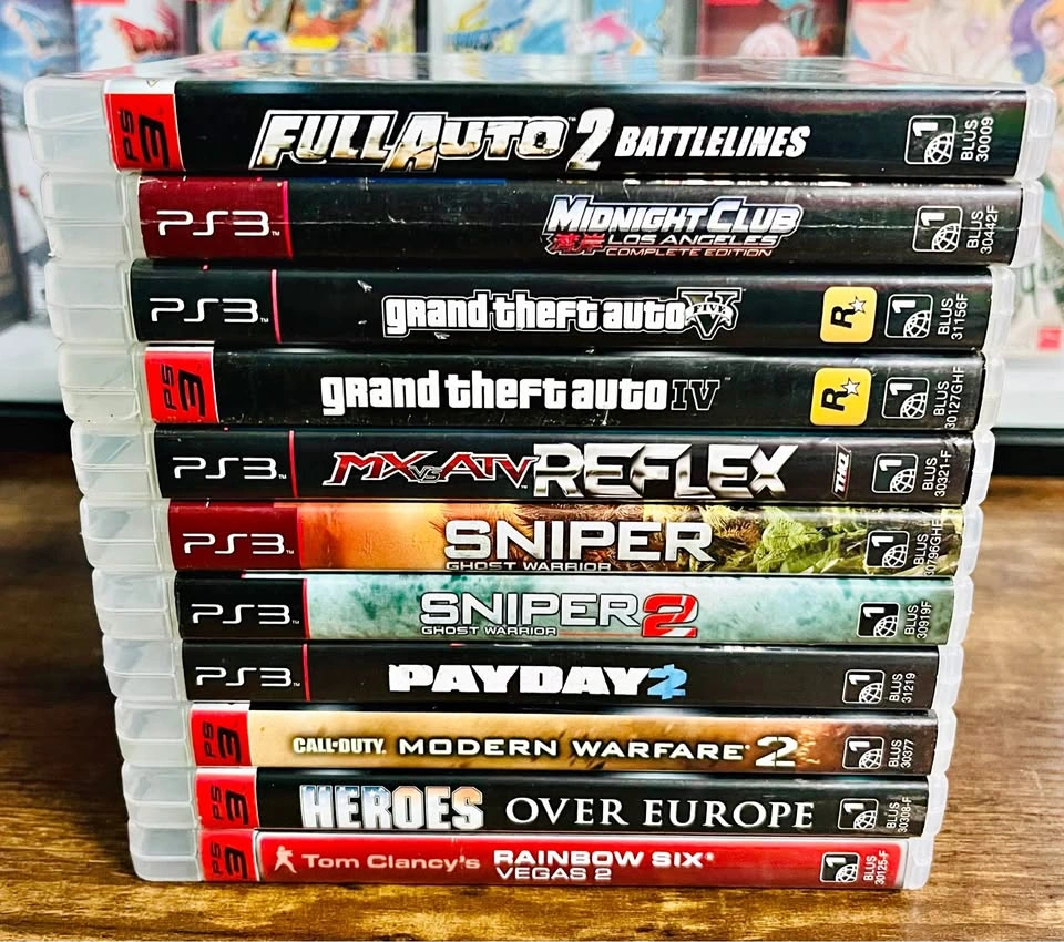Video Games - PlayStation 3 Mixed Lot (11) Games - ALL CIB
